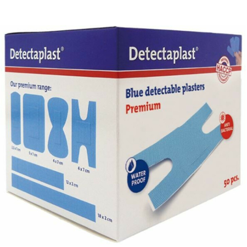 Metal detectable Blue plasters